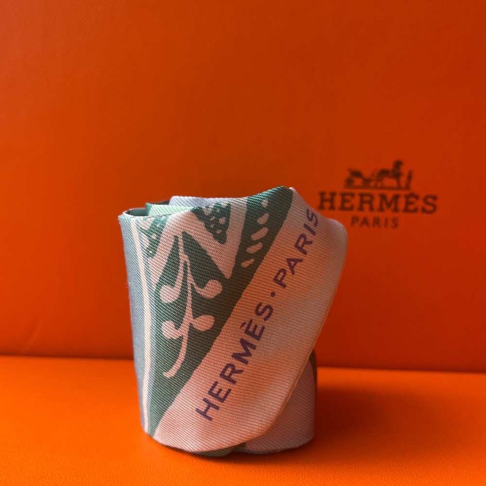 Hermès Twilly Silk Jeu de Soie Uniforme